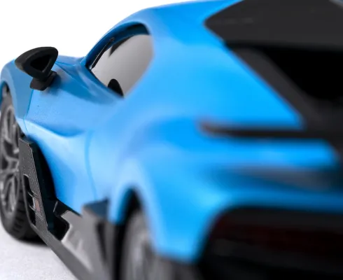 Bugatti Divo - Rc Fjernstyret Racerbil - 1:24 - 2,4 Ghz - Blå