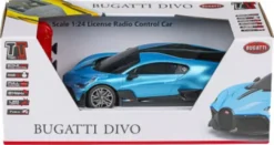 Bugatti Divo - Rc Fjernstyret Racerbil - 1:24 - 2,4 Ghz - Blå