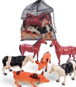 Bull Bløde Bondegårdsdyr 30 CM - Assorteret