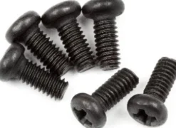 Button Head Screw M2.5 X 6Mm 6Pcs - Mv28036 - Maverick Rc