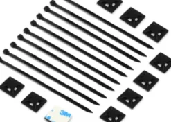 Cable Mount & Tie - 10 Pcs - Mv150640 - Maverick Rc