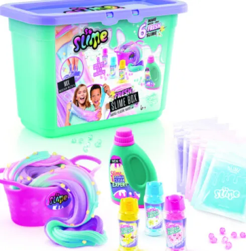 Canal Toys - So Slime - Fresh Slime Box - Lav 6 Forskellige Slim