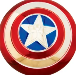 Captain America Skjold - Metallisk - 30 CM