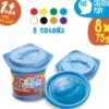 Carioca Baby - Modellervoks - Blå, Rød Og Gul - 3X75 G