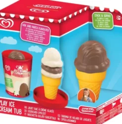 Casdon - Play Ice Cream Tub - Vanilla & Chocolate - Is Legemad