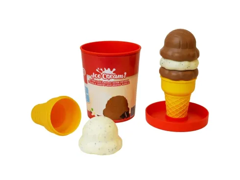 Casdon - Play Ice Cream Tub - Vanilla & Chocolate - Is Legemad