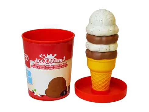 Casdon - Play Ice Cream Tub - Vanilla & Chocolate - Is Legemad