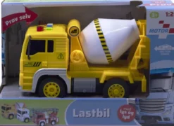 Cementblander Legetøj Med Lys Og Lyd - Gul - 18 CM