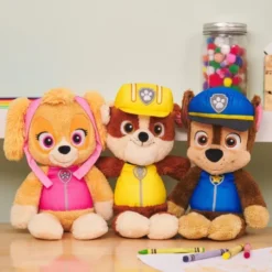 Chase Bamse - Paw Patrol - Tag Med På Tur Bamse - 33 CM