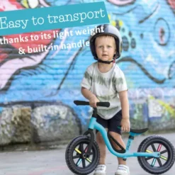 Chillafish - Glow 10'' Balance Bike With Light Up Wheels - Sky - Cpch02Sky