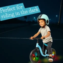 Chillafish - Glow 10'' Balance Bike With Light Up Wheels - Sky - Cpch02Sky