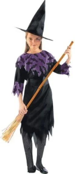 Ciao - Witch Costume With Belt - 7-9 Years