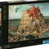 Clementoni - Babel Tower - Bruegel - Museum - Puslespil - 1500