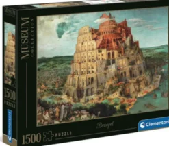 Clementoni - Babel Tower - Bruegel - Museum - Puslespil - 1500