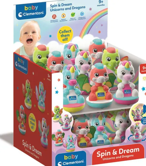 Clementoni Baby - Spin & Dream - Assorteret - 1 Stk