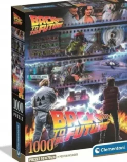 Clementoni - Back To The Future Puzzle - 1000 Brikker - Puslespil