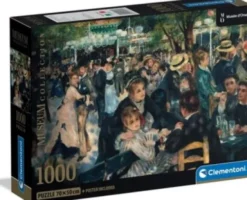Clementoni - Bal Du Moulin - Galette - Museum - Puslespil - 1000