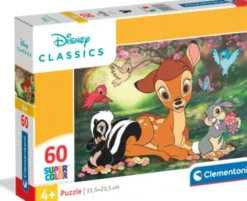 Clementoni - Bambi Puslespil - 60 Brikker - Disney Classics