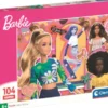 Clementoni - Barbie Puzzle 2 - 104 Brikker - Super Puslespil