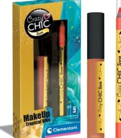 Clementoni - Crazy Chic - Lipgloss Sæt Til Børn - Lovely - Tropical