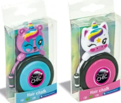Clementoni - Crazy Chic Lovely - Hårkridt Til Børn - Assorteret