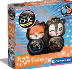 Clementoni - Crazy Chic - Neglelak Til Børn - Lovely - 2 Farver