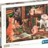 Clementoni - Curious Whiskers Puzzle - 1000 Brikker - Puslespil