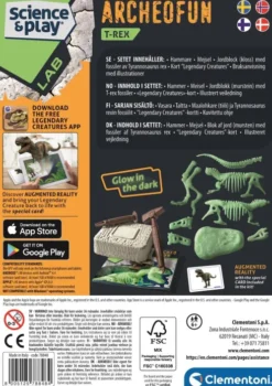 Clementoni - Dinosaur Udgravningssæt - T-Rex