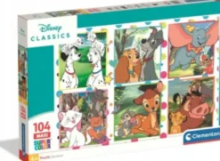 Clementoni - Disney Classics Maxi Super Puzzle - 104 Brikker