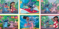 Clementoni - Disney Stitch Cubes Klodspuslespil - 12 Brikker