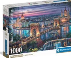 Clementoni - Donauens Lys Puslespil - 1000 Brikker - Hqc