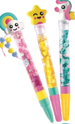 Clementoni - Idea - Create Your Pens - Fantasy - 3 Penne