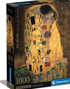 Clementoni - Il Bacio - Gustav Klimt - Museum - Puslespil - 1000