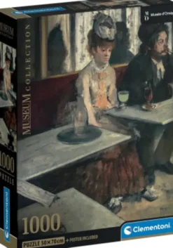 Clementoni - In A Café - Orsay - Museum - Puslespil - 1000 Brikker