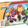 Clementoni - Iron Man Awesome Friends Maxi Puzzle - 60 Brikker