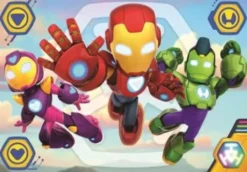 Clementoni - Iron Man Awesome Friends Maxi Puzzle - 60 Brikker