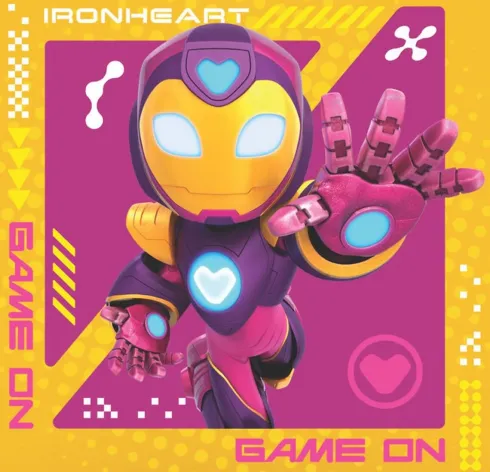 Clementoni - Iron Man Awesome Friends Puzzle - 3X48 Brikker