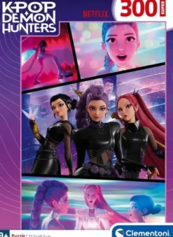 Clementoni - K-Pop Demon Hunters 3 Puzzle - 300 Brikker - Netflix