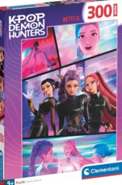 Clementoni - K-Pop Demon Hunters 3 Puzzle - 300 Brikker - Netflix