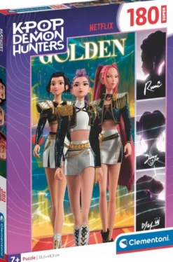 Clementoni - K-Pop Demon Hunters Puslespil - 180 Brikker