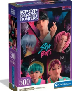 Clementoni - K-Pop Demon Hunters 1 Puzzle - 500 Brikker - Netflix