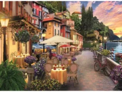 Clementoni - Lake Como Puzzle - 500 Brikker - Hqc Puslespil