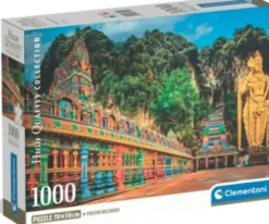 Clementoni - Malede Batu-Huler Puslespil - 1000 Brikker - Hqc