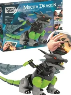 Clementoni - Mecha Dragon Robot - Science & Play Robotics