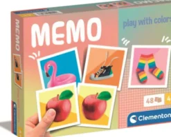 Clementoni Memo - Vendespil - Farver - 48 Kort