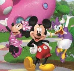Clementoni - Mickey Mouse Club House Puzzle - 3X48 Brikker