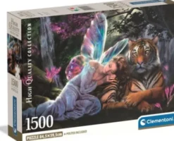 Clementoni - Min Vogter - Tiger Puslespil - 1500 Brikker - Hqc