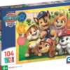 Clementoni - Paw Patrol Puzzle - 104 Brikker - Puslespil