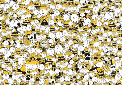 Clementoni - Peanuts Impossible Puzzle - 500 Brikker - Puslespil