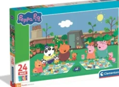 Clementoni - Peppa Pig Puzzle - 24 Brikker - Gurli Gris Puslespil
